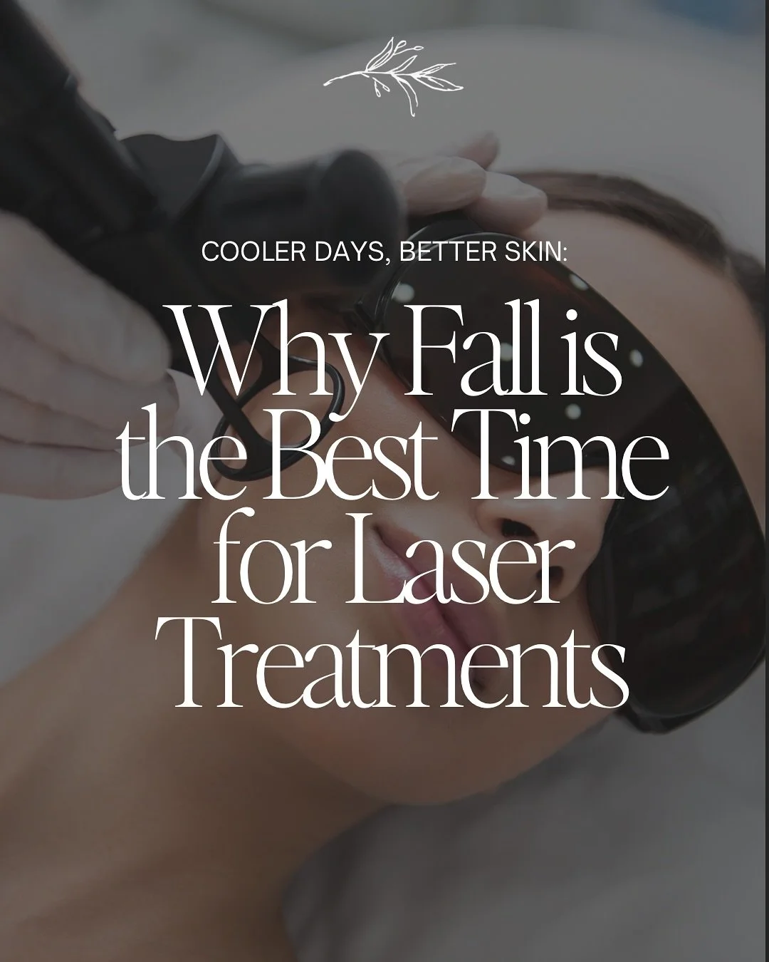 🍁 Fall is almost here, and you know what that means&hellip; yes, pumpkin lattes and cozy sweaters, but it&rsquo;s also the best time for laser season! 

With less sun exposure and cooler temps, your skin is primed for treatments like laser hair remo