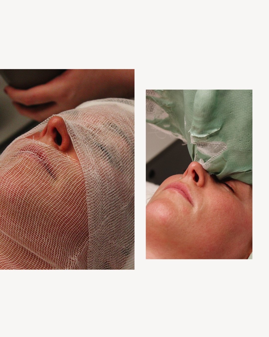A woman experiencing a cold mask from Biologique Recherche.jpg