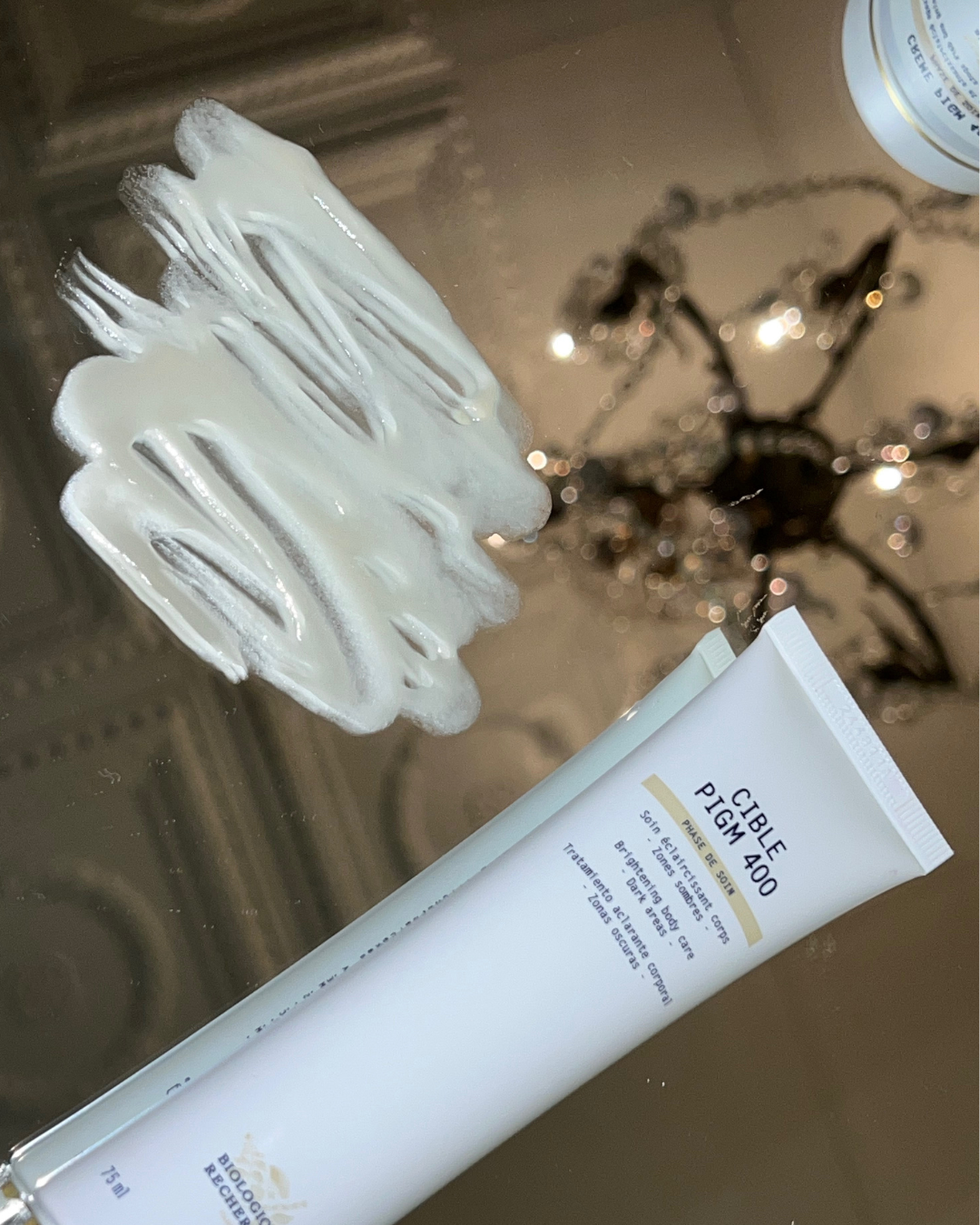 CIBLE PIGM 400 from Biologique Recherche and the luxurious texture of the product.png