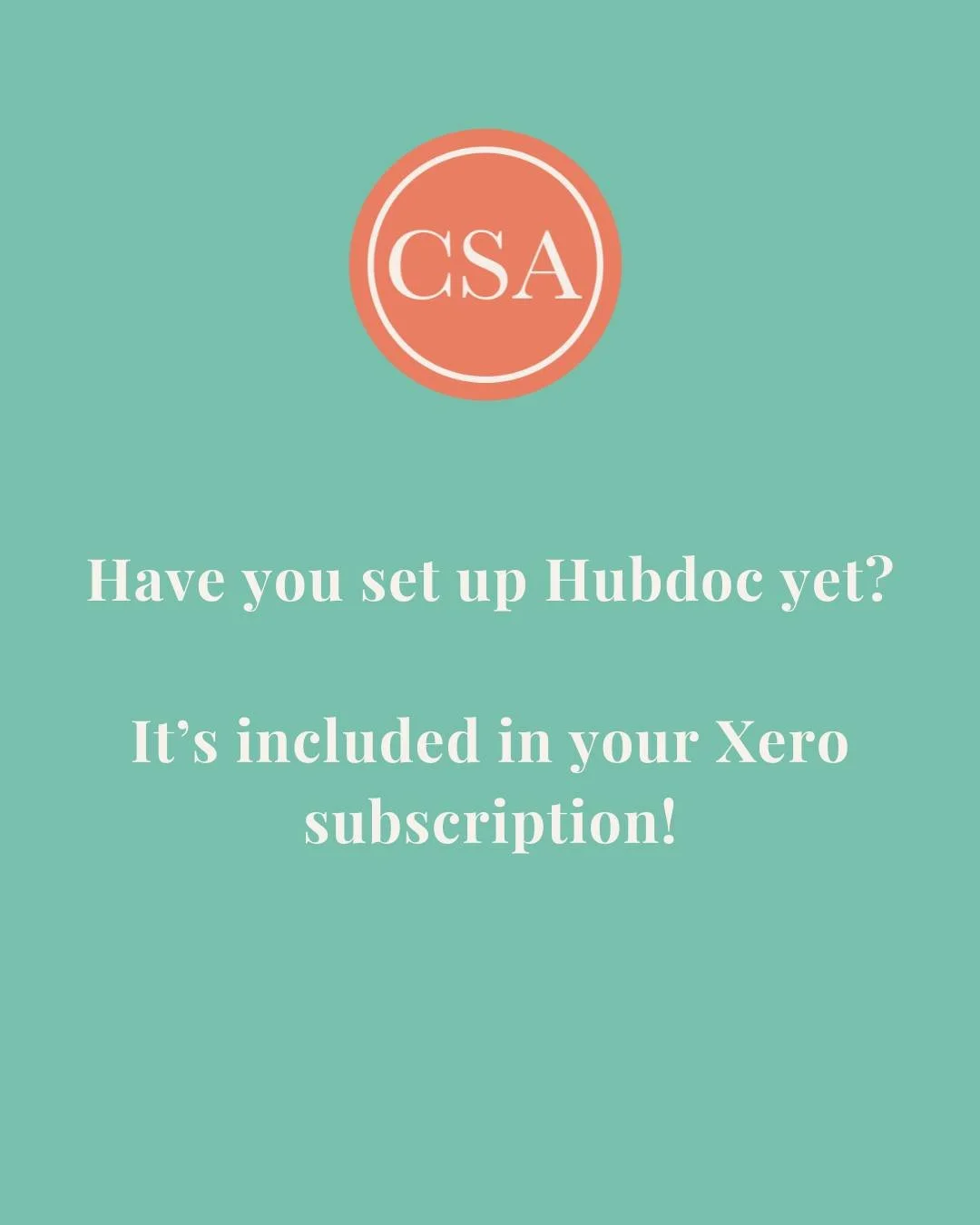 Have you set up Hubdoc yet?

It&rsquo;s already included in your Xero subscription, so why not make the most of it!

Hubdoc lets you upload your invoices and receipts in seconds, which means:
 ✔ No more chasing paperwork
 ✔ Everything stored safely i