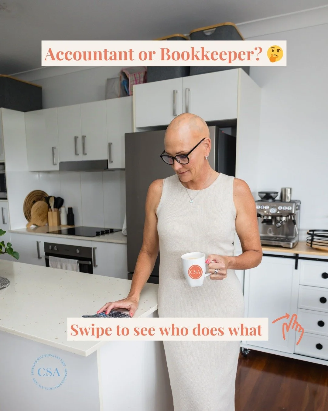 Accountant or bookkeeper? Do you know who does what? 🤔

They work closely together, but their roles are very different.

Your bookkeeper keeps things running smoothly throughout the year, while your accountant steps in for tax and big-picture advice