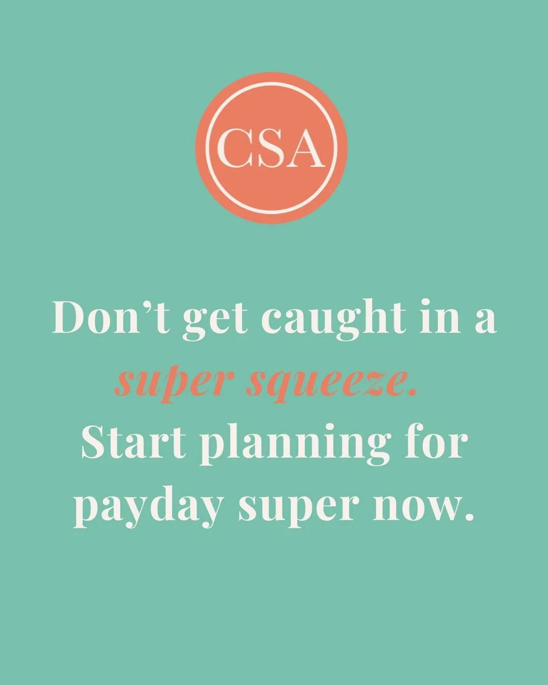🚨 Payday Super Starts 1 July.... Don&rsquo;t Get Caught Out

If you currently pay super quarterly, now is the time to get organised.

From 1 July, super must be paid on pay day. That means the old &ldquo;we&rsquo;ll sort it at the end of the quarter