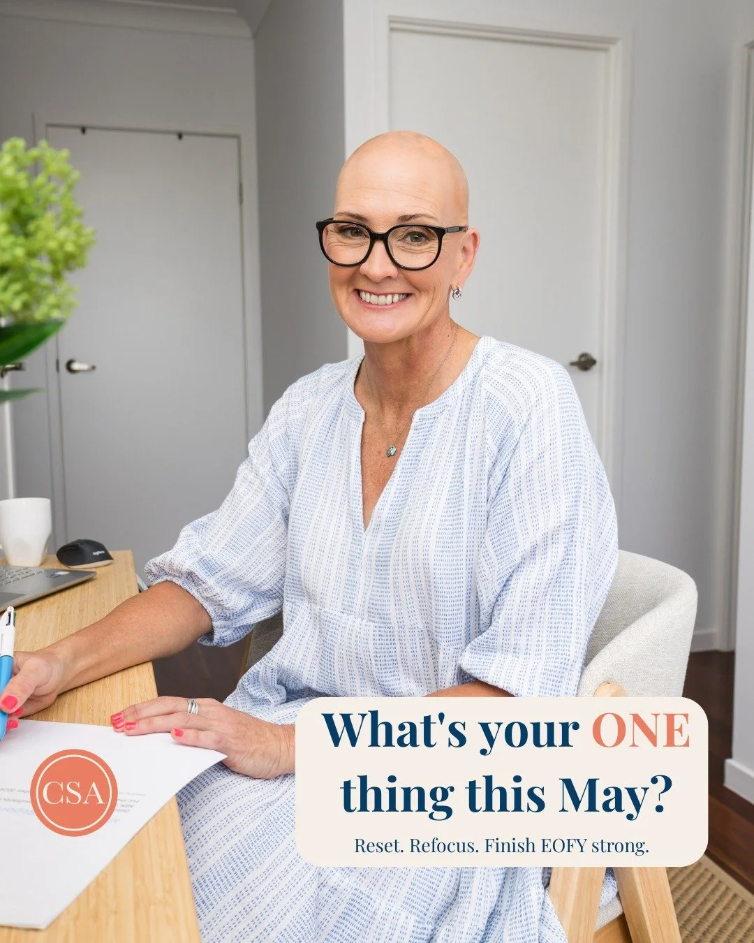 May already... how did that happen?! 😅

With EOFY just weeks away, May is a great month to reset, refocus and ask yourself: what's ONE thing I can improve in my business before 30 June?

For us, it's refining our workflows so our clients get even fa