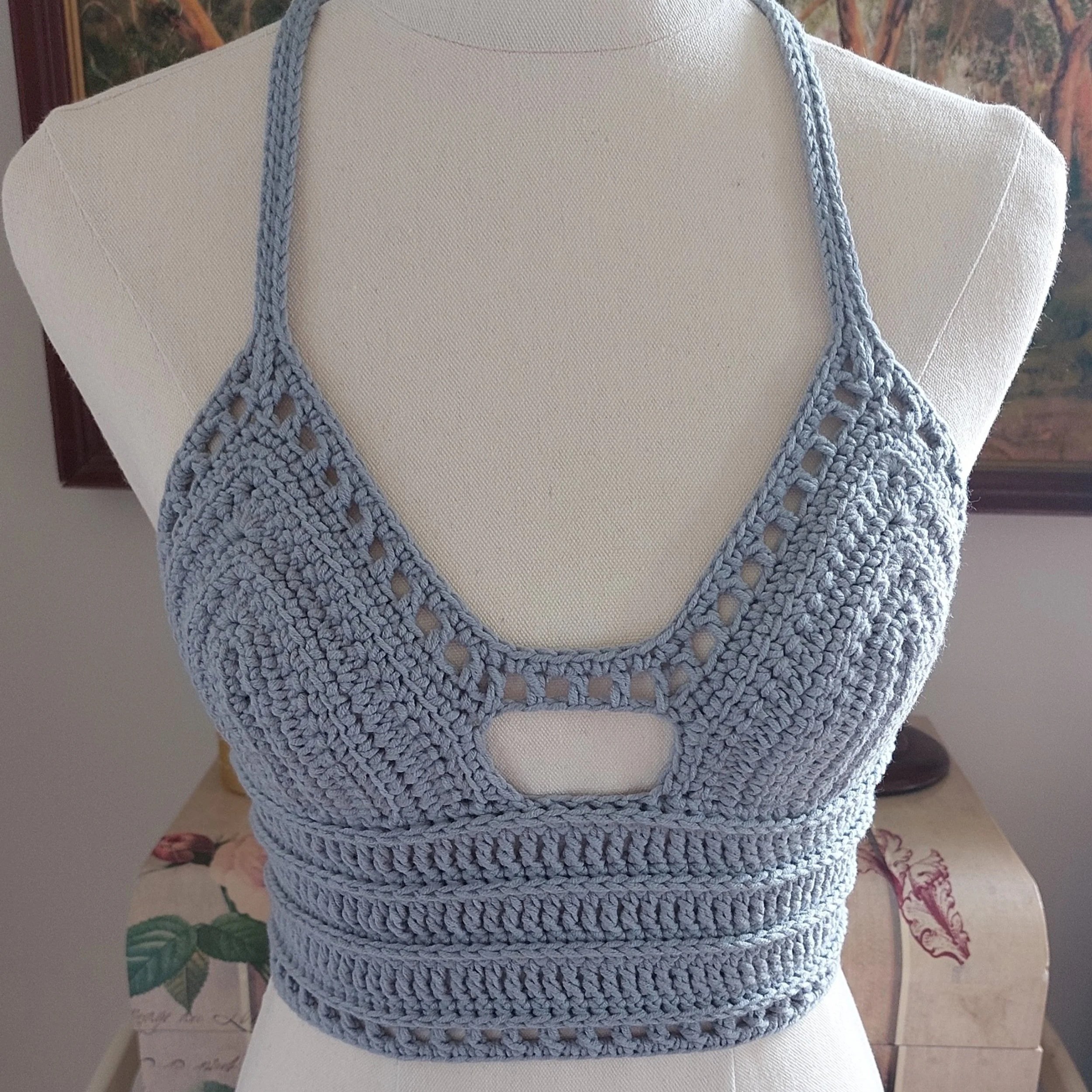 Summer Bralette Size 6-8 A - Over The Moon