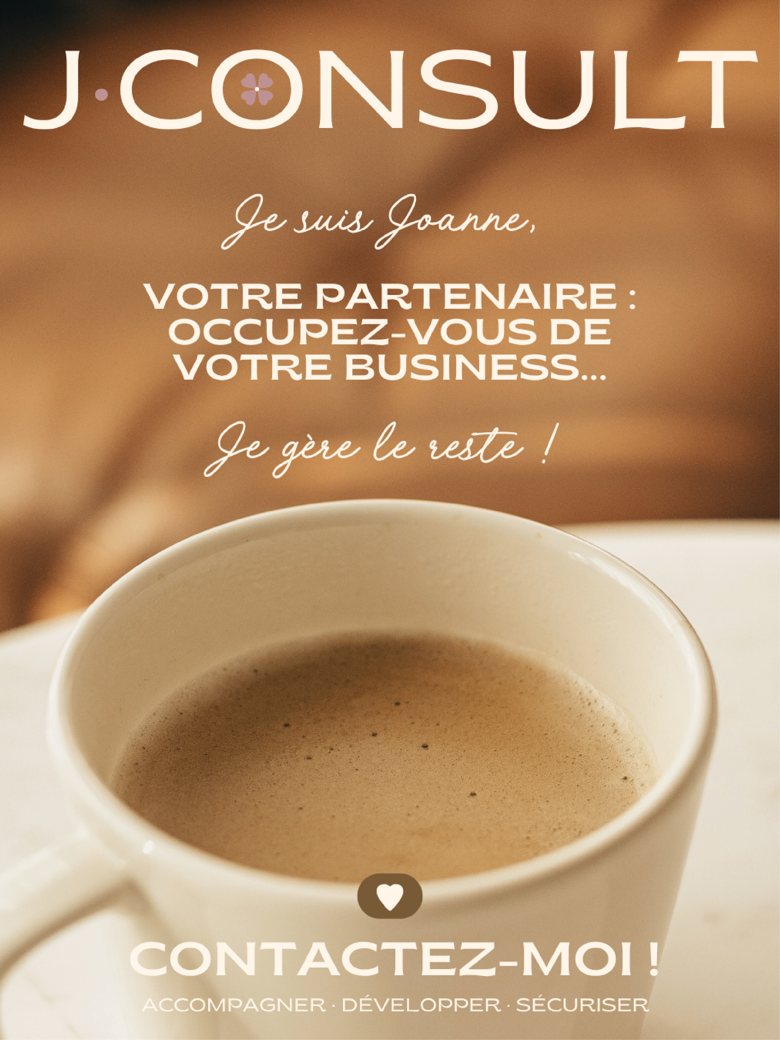 Visuel de modèle Instagram feed unique pour J'Consult