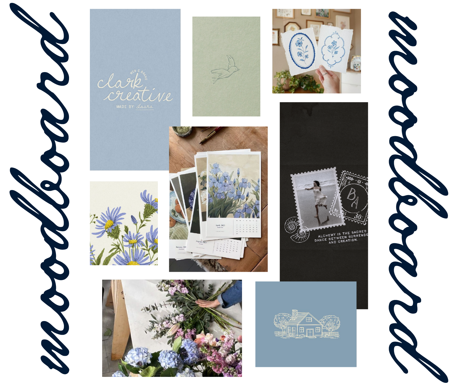 Le moodboard de FleurBleue