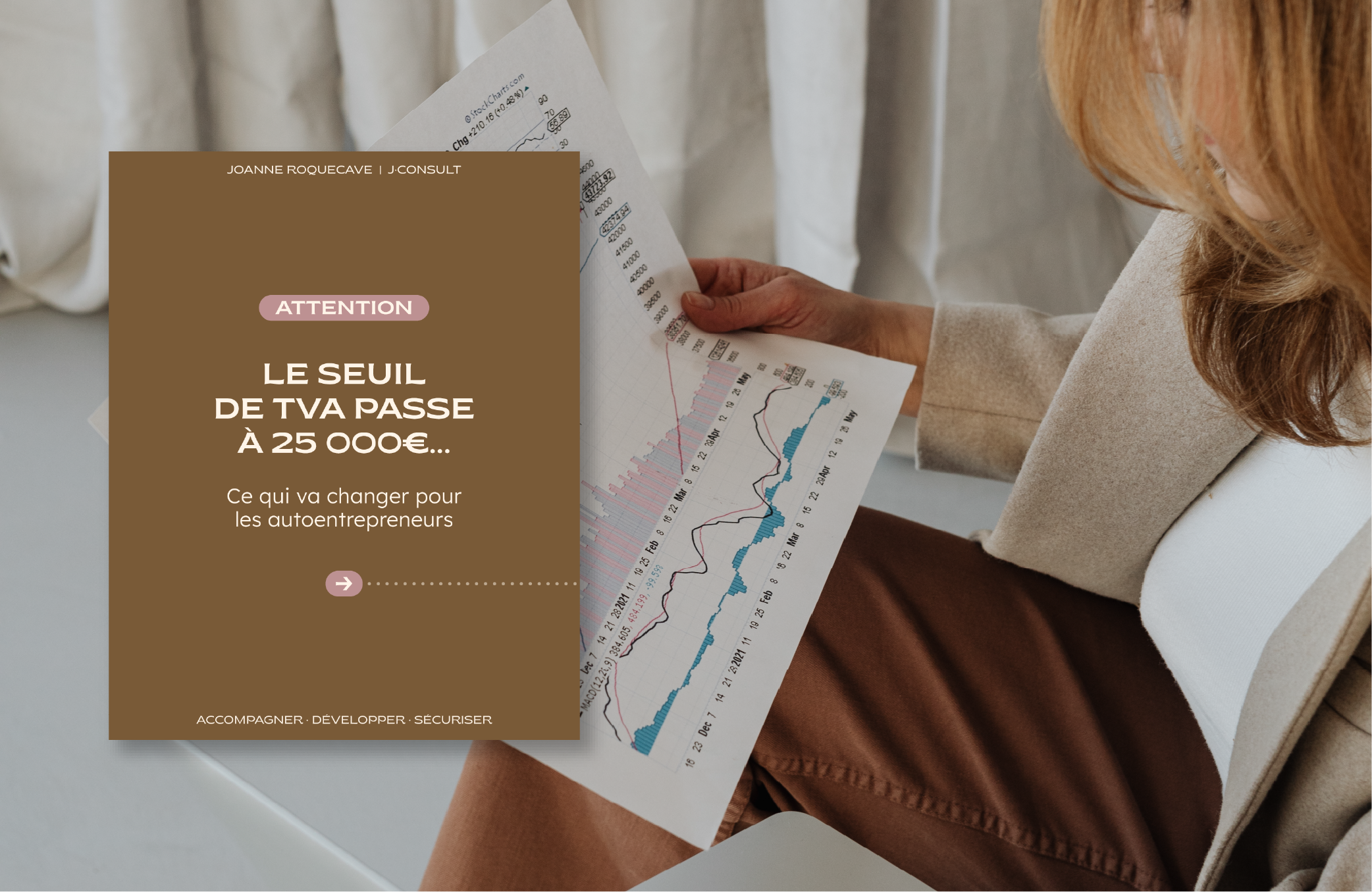 Visuel de modèle Instagram feed unique pour J'Consult