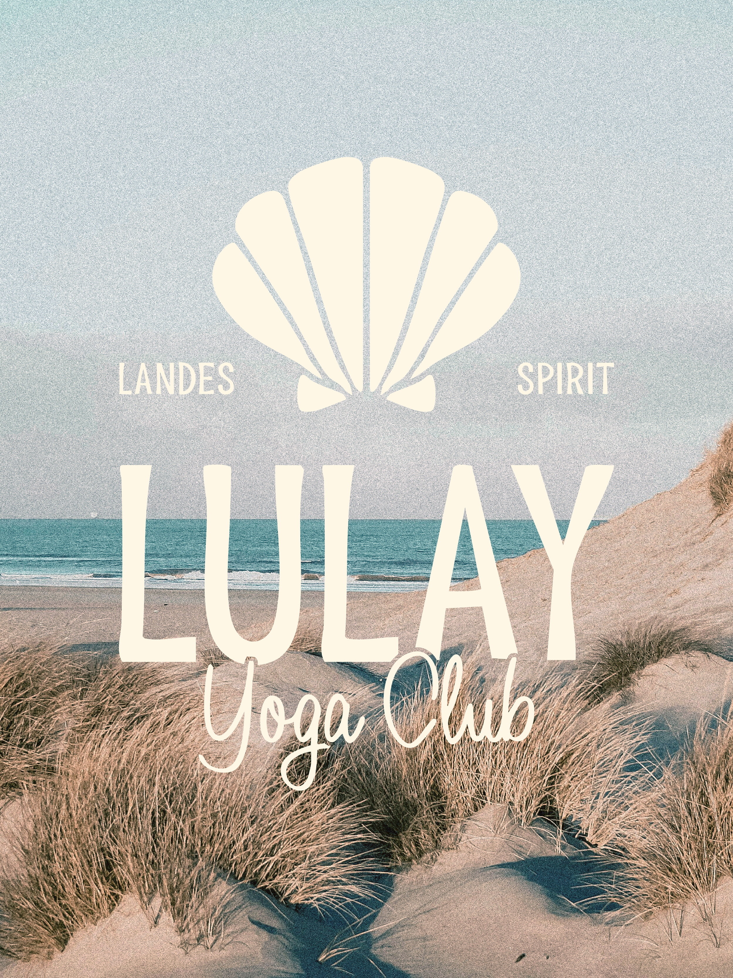 Logotype principal de Lulay Yoga, prof de yoga dans les Landes