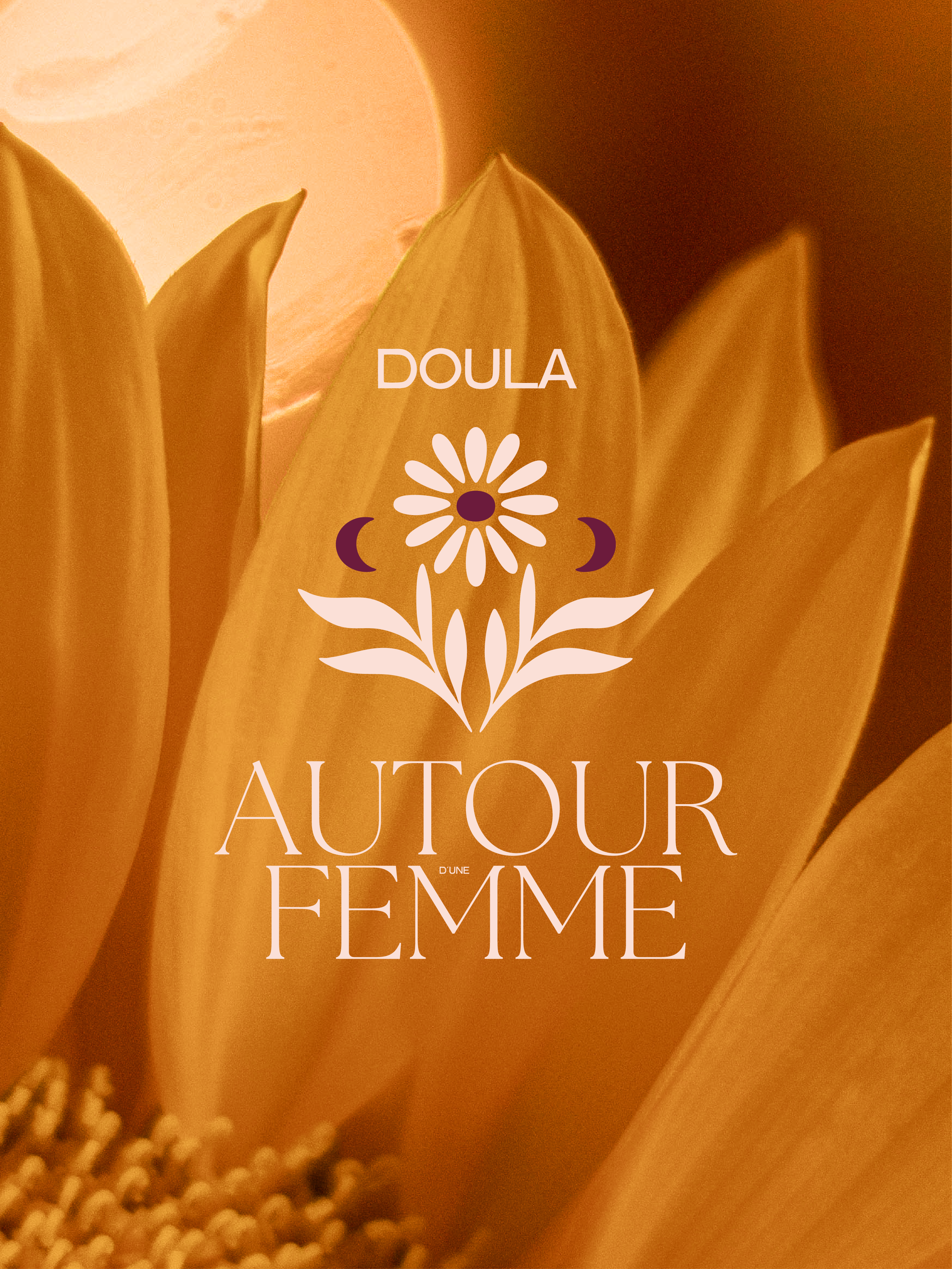 Image de marque d'Autour d'une Femme, doula dans le 95 et en Île de France.