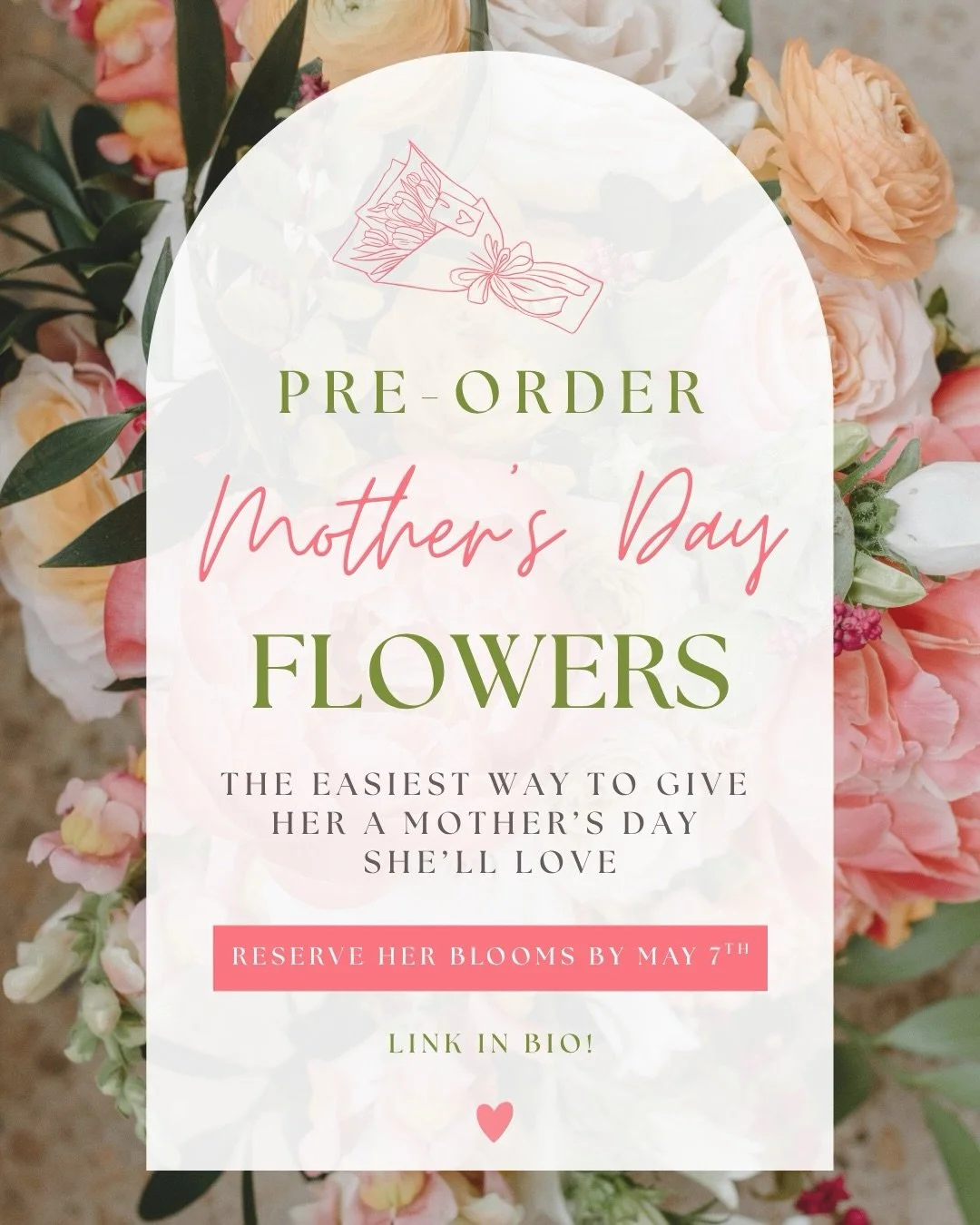 Mother&rsquo;s Day is almost here! I know buying stuff for mom can be hard - but it doesn&rsquo;t have to be!&nbsp;

You really can&rsquo;t go wrong with locally grown, seasonal flowers.&nbsp;

I&rsquo;ll be making special bouquets this year and pre-