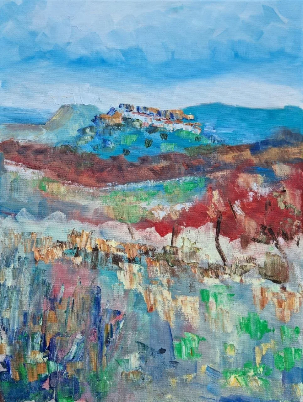 2026, Oil on canvas, 30 × 40 cm