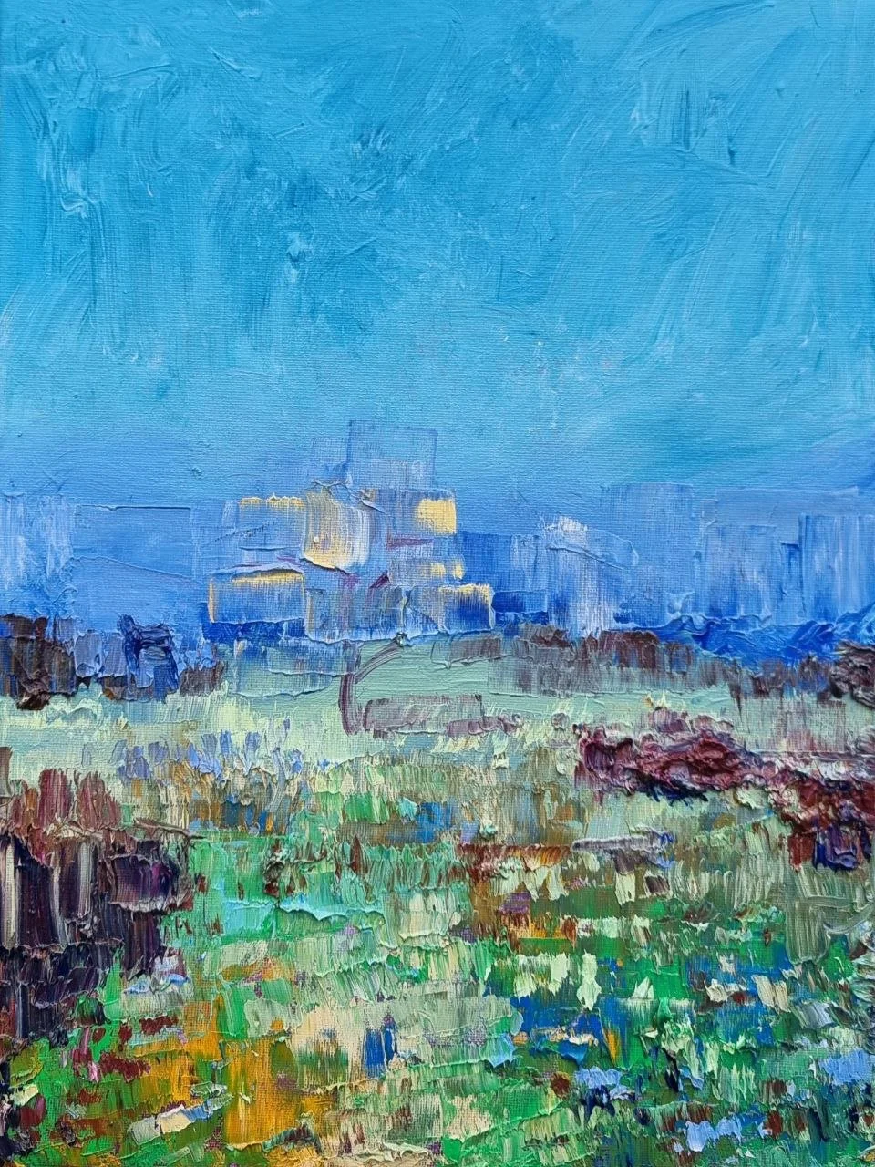 2026, Oil on canvas, 30 × 40 cm