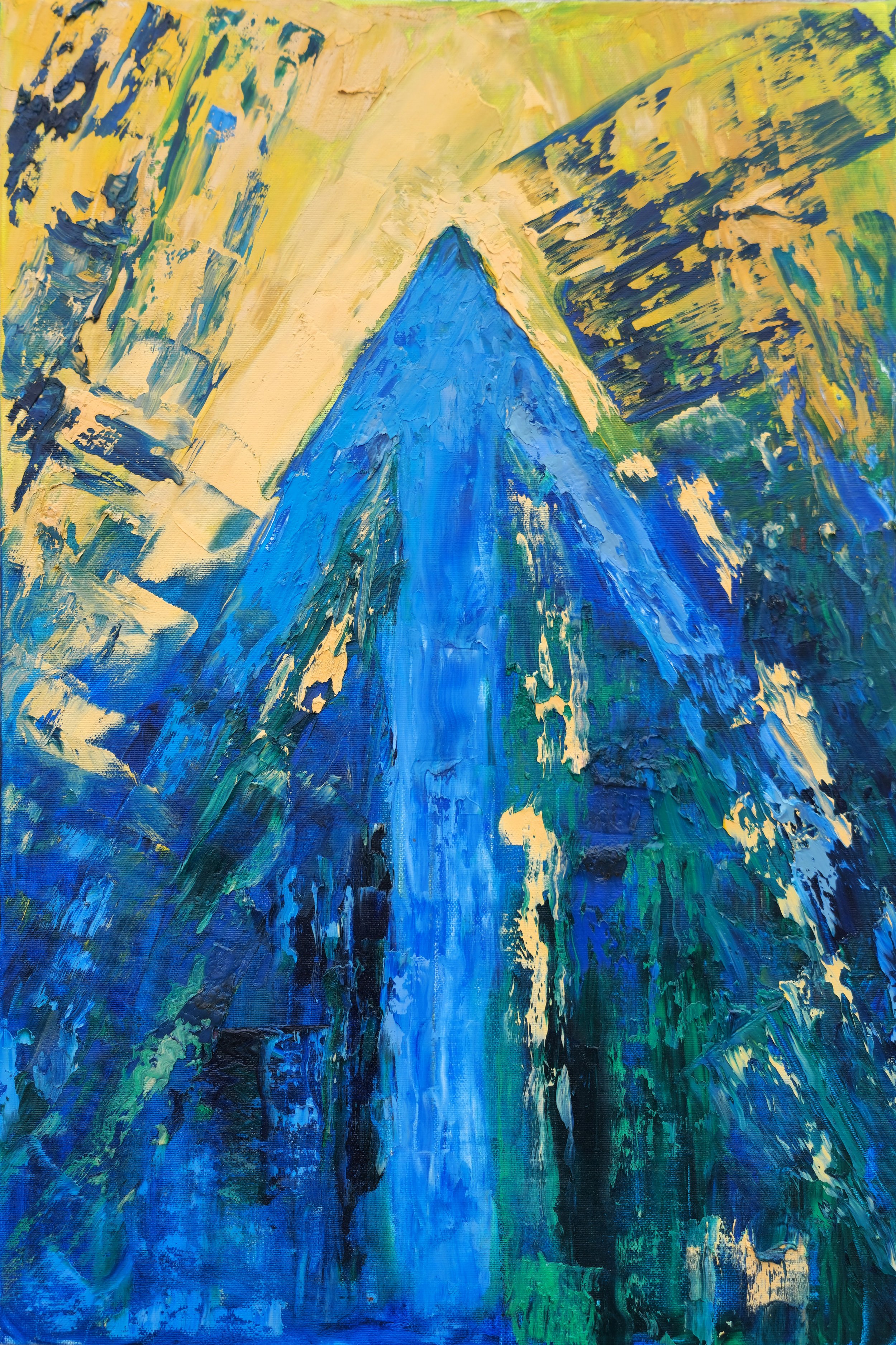 Teiwaz, 2024, Oil on canvas, 60 × 80 cm