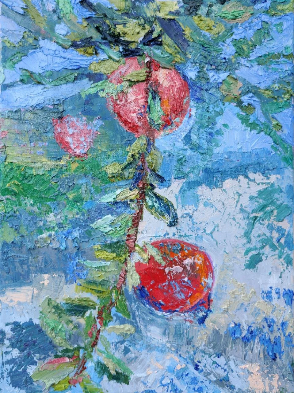 2025, Oil on canvas, 30 × 40 cm