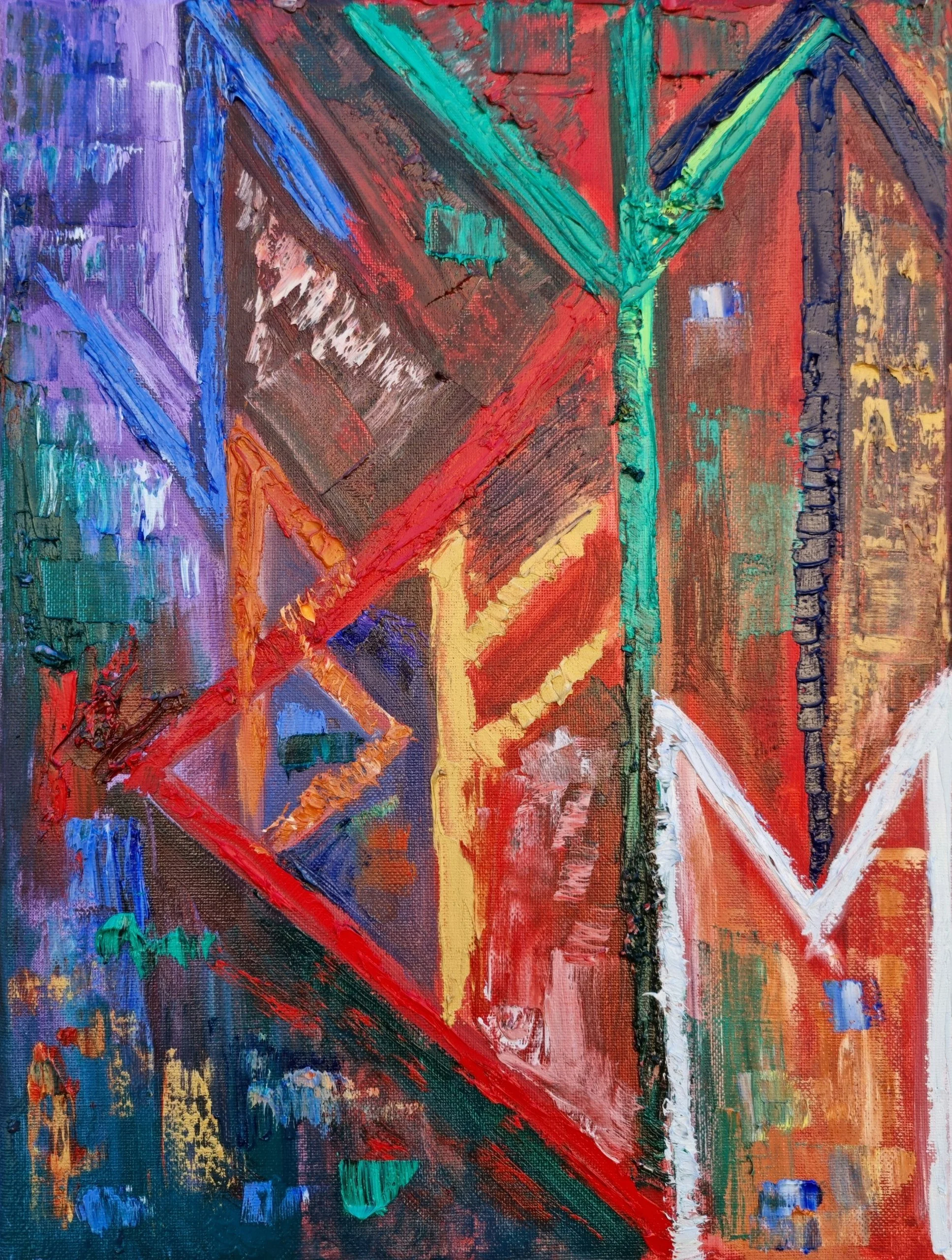 Just Snap Out Of It, 2026, Oil on canvas, 30 × 40 cm