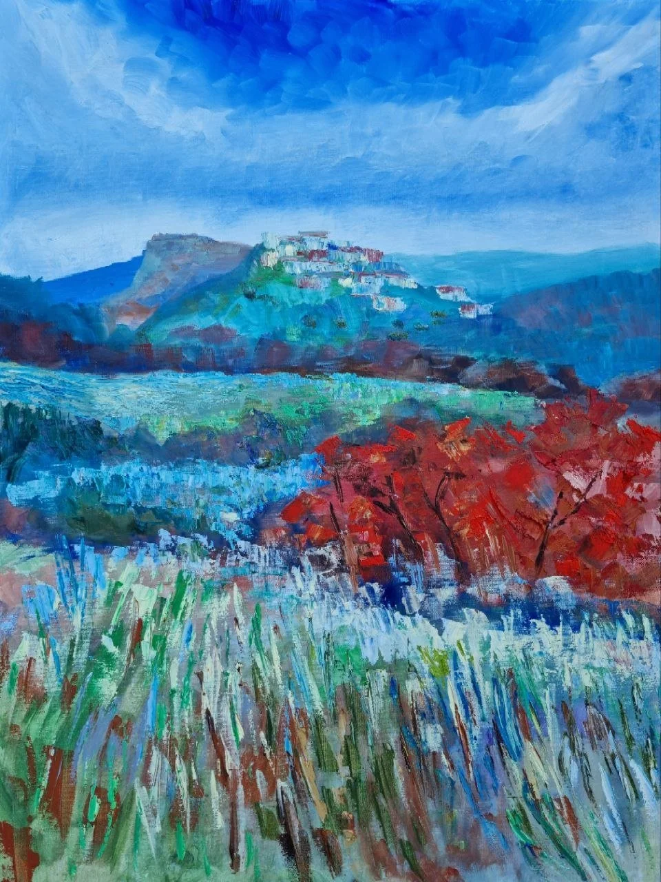 2026, Oil on canvas, 60 × 80 cm