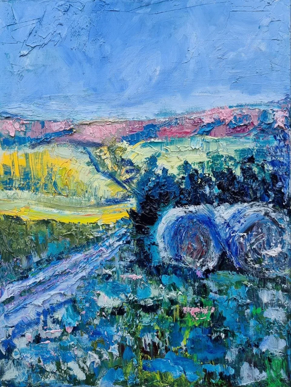 2025, Oil on canvas, 30 × 40 cm