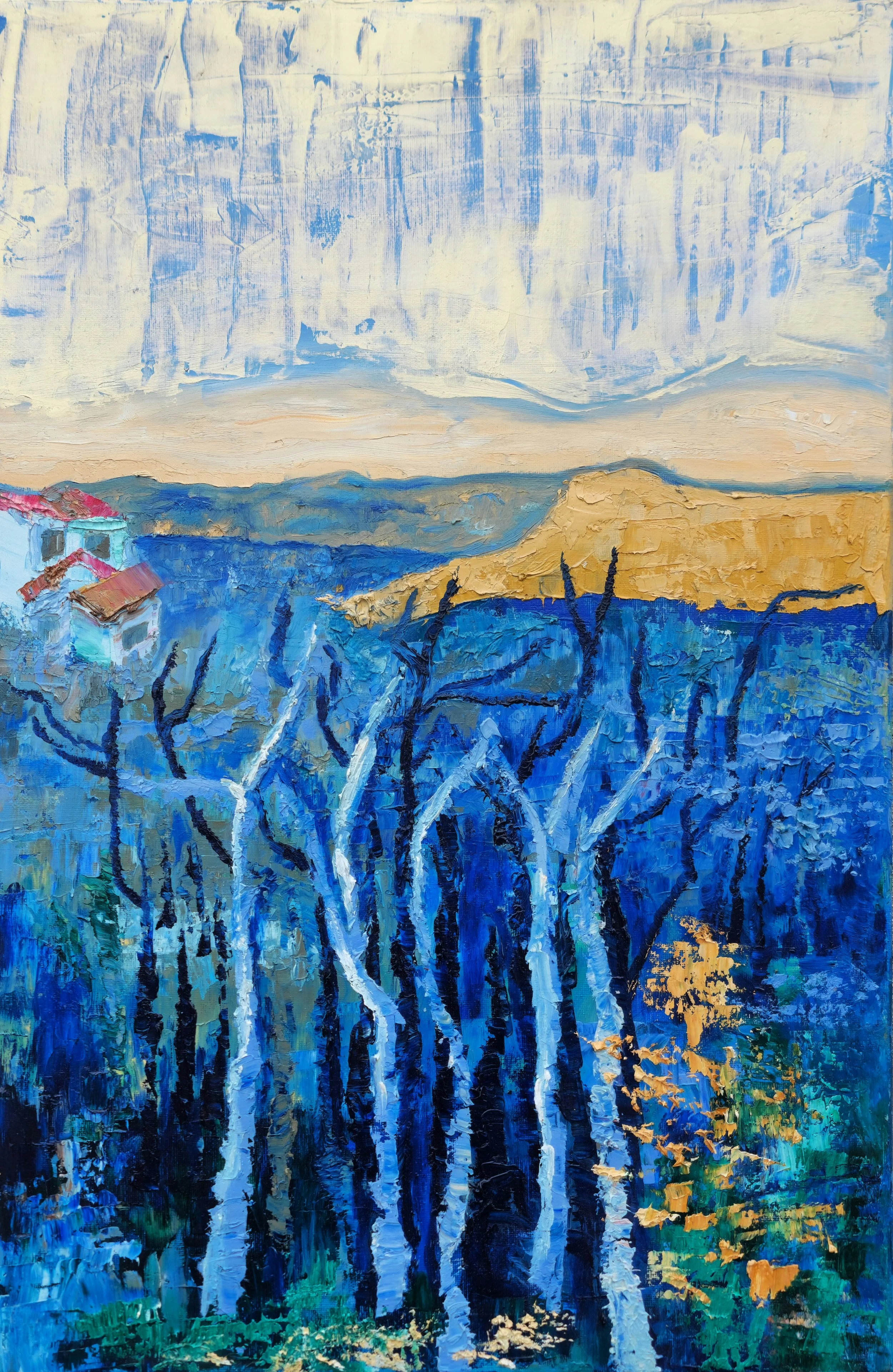 2024, Oil on canvas, 40 × 60 cm