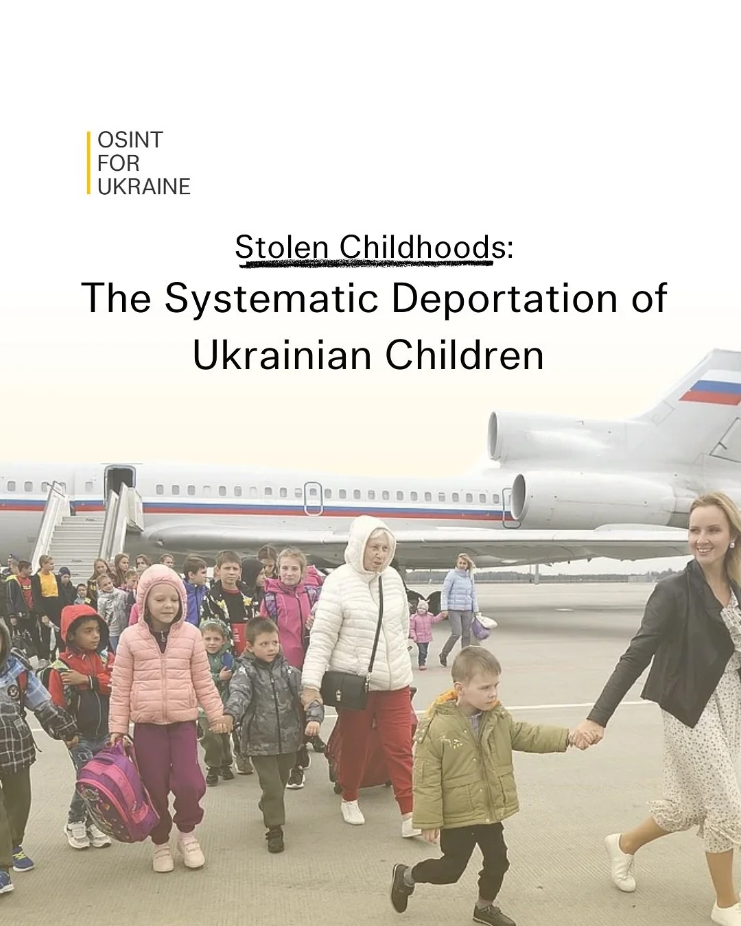 Stolen Childhoods: Russia's Systematic Deportation 

The Kremlin is engaged in a state-level campaign to deport and forcibly assimilate thousands of Ukrainian children. This is not a rescue; it's a war crime.

➡️ State-Sponsored: Kremlin official Mar