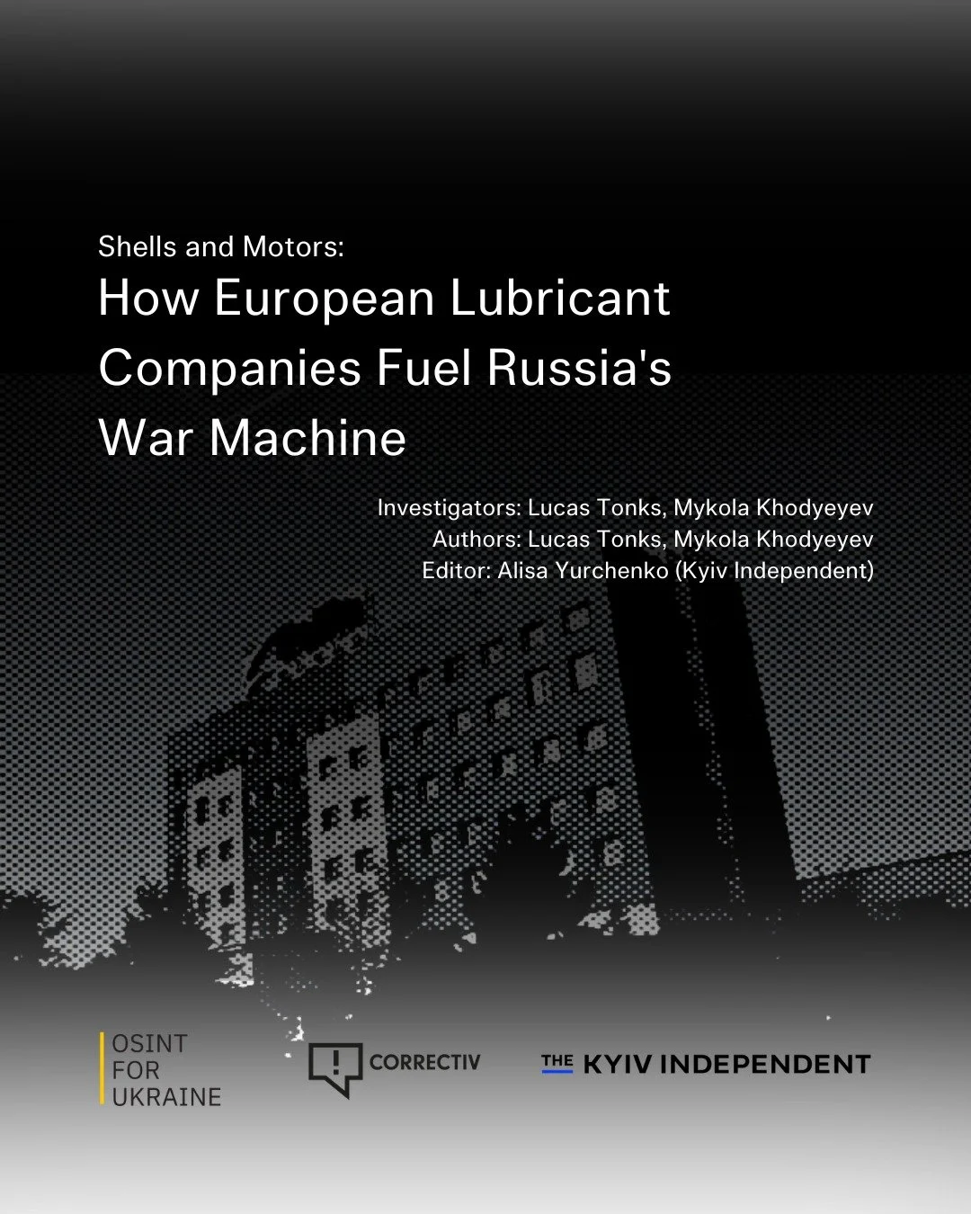 Shells and Motors: How European Lubricant Companies Fuel Russia's War Machine 

An address linked to a Russian intelligence agent in Berlin exposed a Russian business group that imports European chemicals potentially used in Russia's gunpowder produc