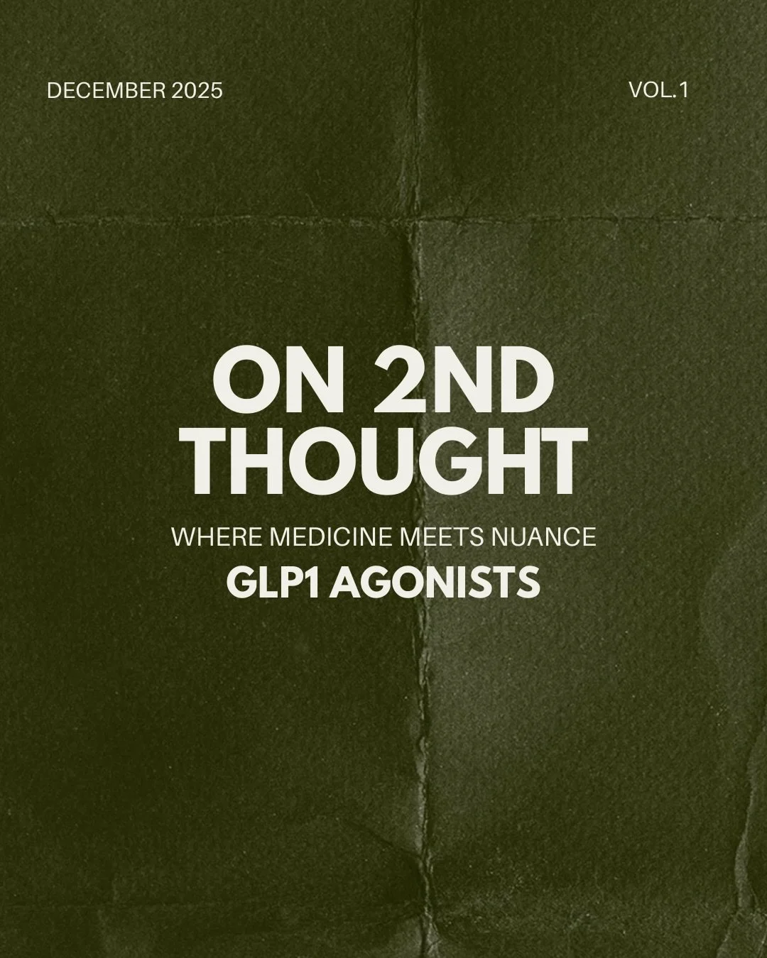 GLP-1s aren&rsquo;t the villain.
But they do deserve more than a &ldquo;here&rsquo;s your pen, good luck.&rdquo; Women&rsquo;s bodies sit in enough cultural noise already, clear info shouldn&rsquo;t be optional. 💉🤍