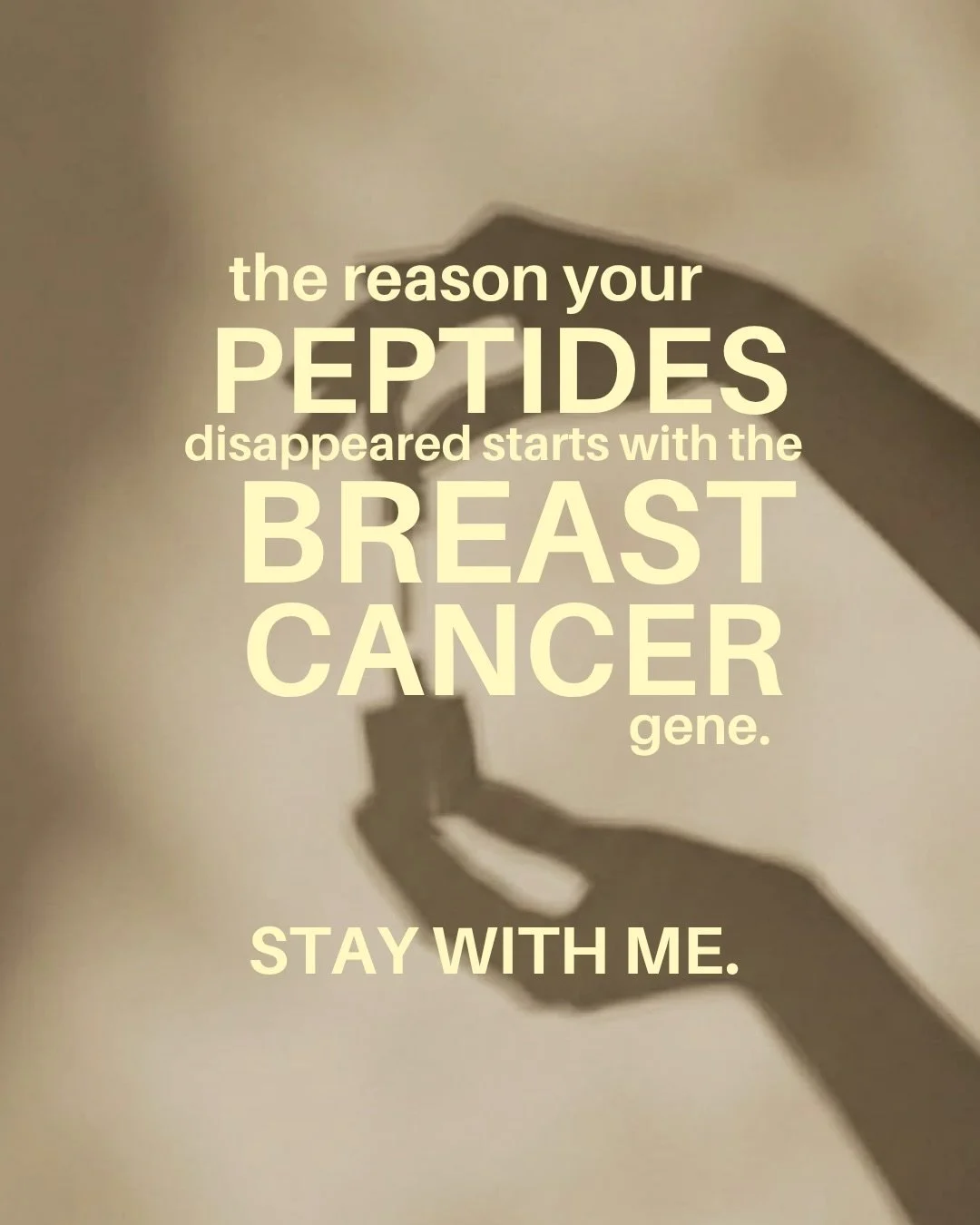 Worth understanding why a category of medicine you&rsquo;ve heard about for years never quite became official medicine. It isn&rsquo;t because it didn&rsquo;t work. It&rsquo;s because no one could own it.
July 23 and 24 is the date to watch.
#peptide
