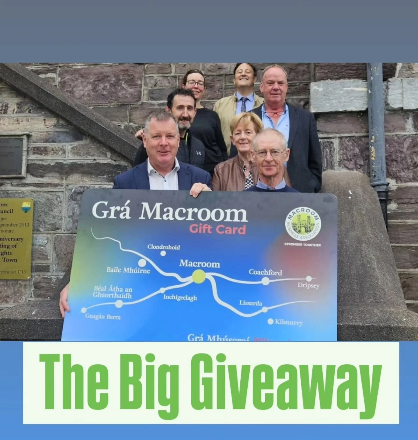 🥳🤩&euro;1500 Gr&agrave; Macroom COMPETITION🤩🥳

🎄The 'The Big Christmas Giveback' is now live🎄

Simply nominate a charity or organisation club in Macroom and surrounding villages that you believe has done amazing unselfish work for the benefit o
