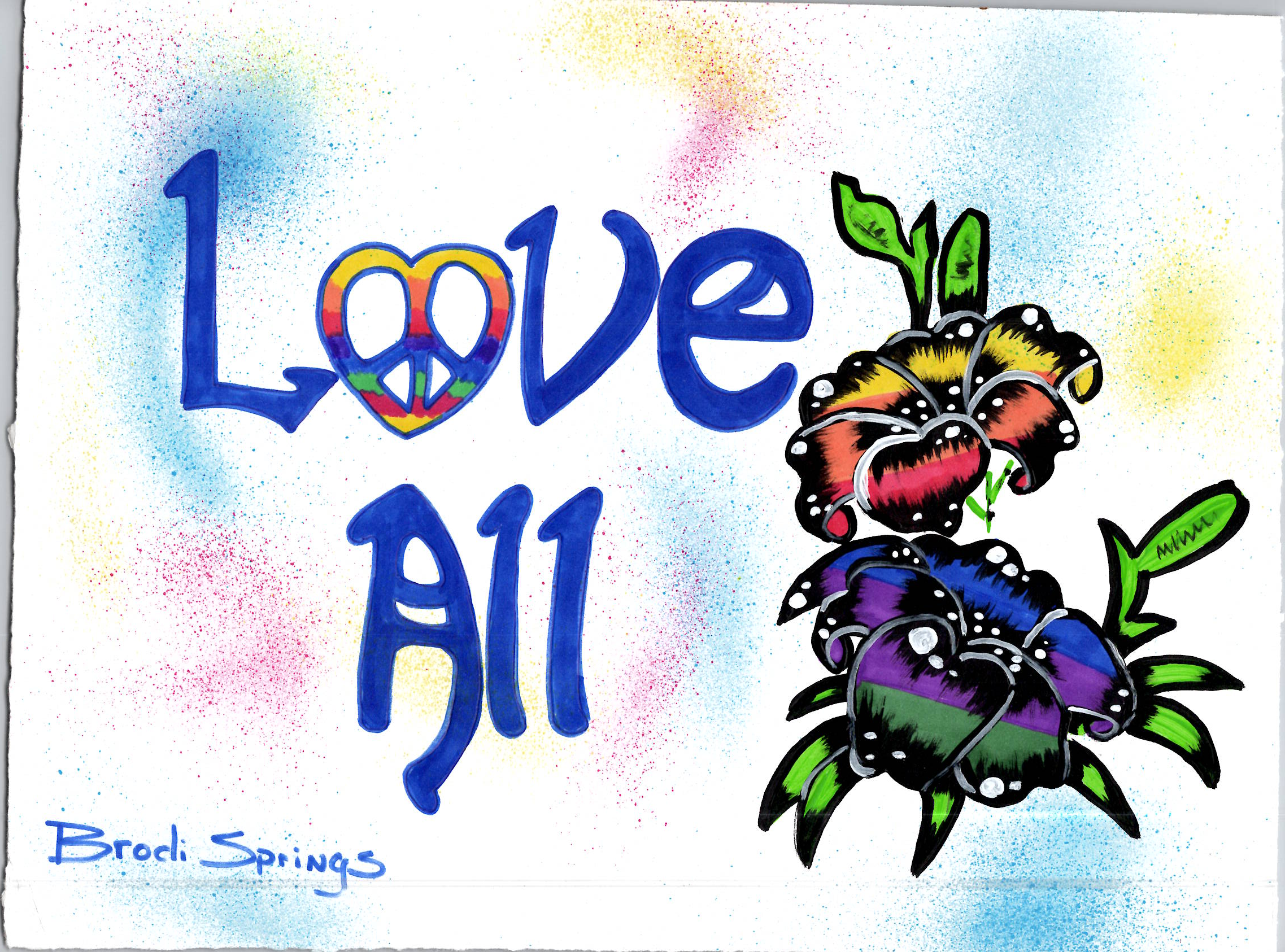 Brodi Springs Love All Painting