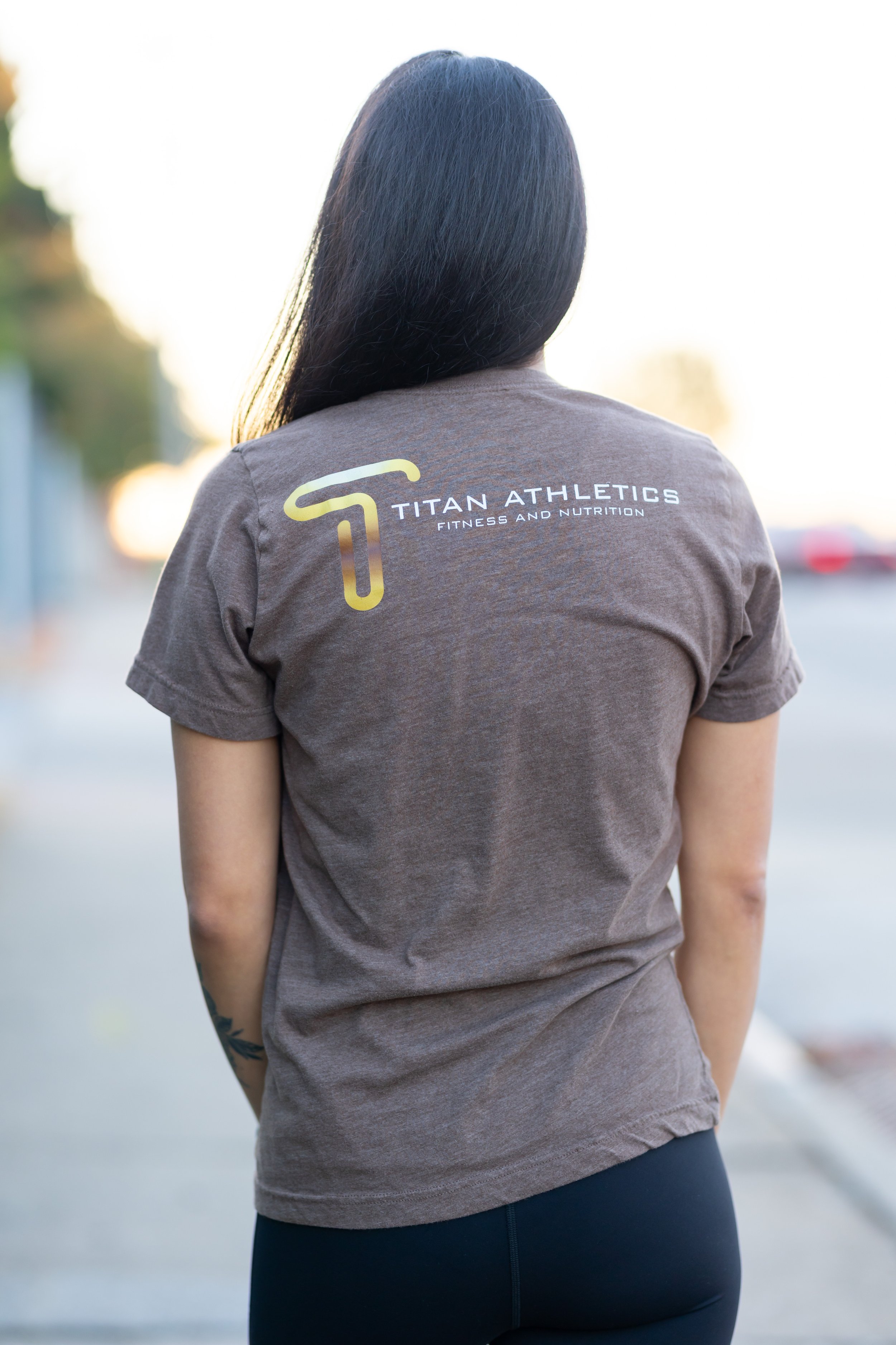 Brown TitanAthletics T-shirt