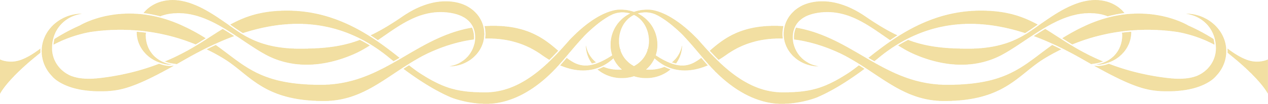 Dekoratives schwarzes Band mit goldener Verzierung am oberen Rand.