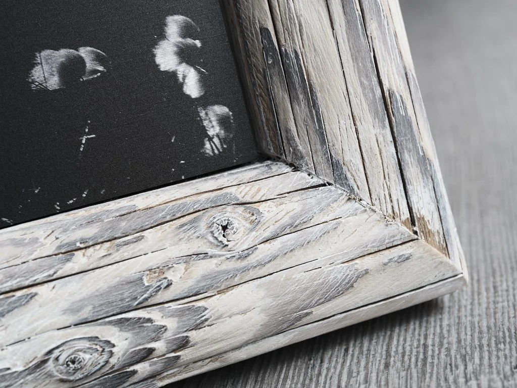 Bilderrahmen aus altholz