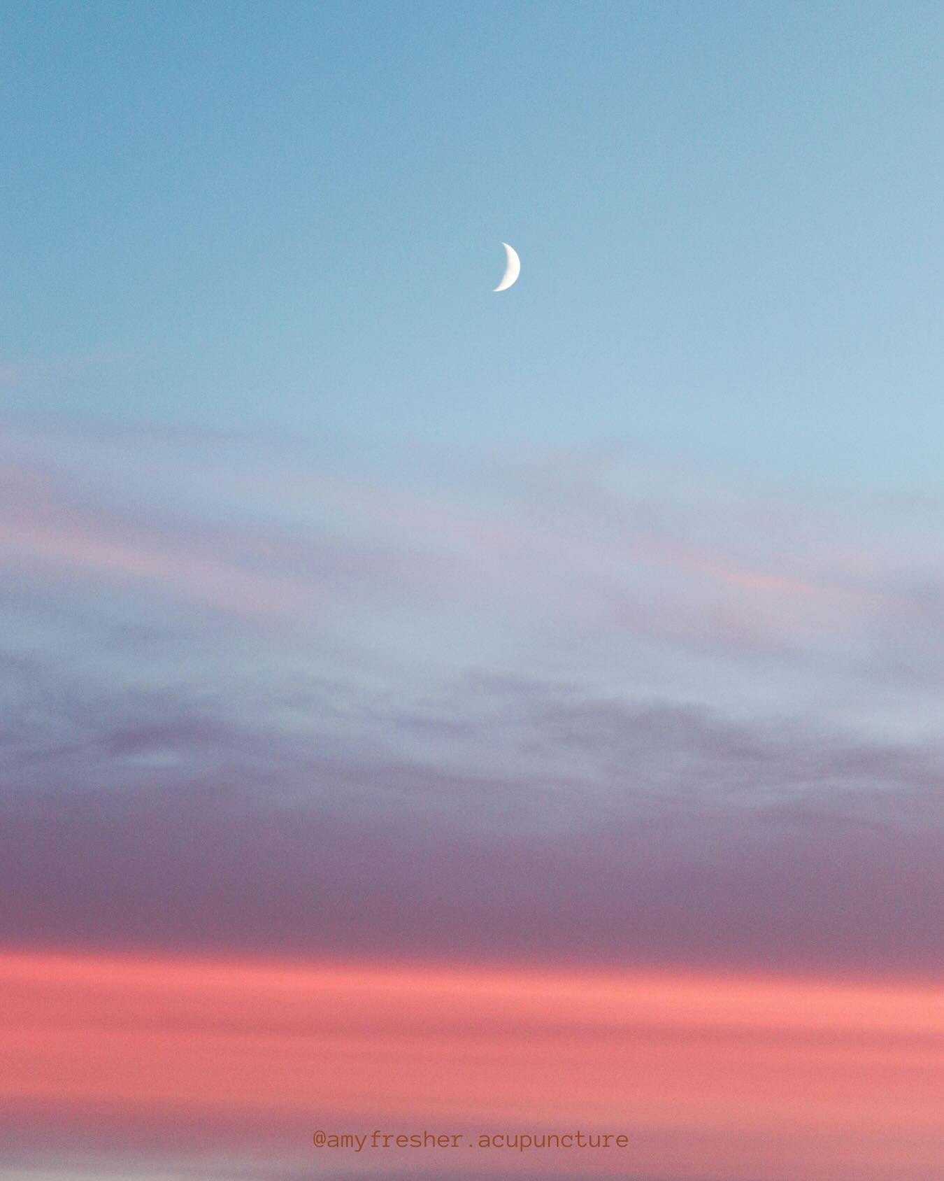 We move, we change, we return. 🌙
.
.
.
#amyfresheracupuncture #freshaf #acupuncture #CyclicalLiving #SeasonsOfLife #moonlovers  #MindfulMoments #ArtfulLife #SubtleBeauty #LifeInPhases #Intention