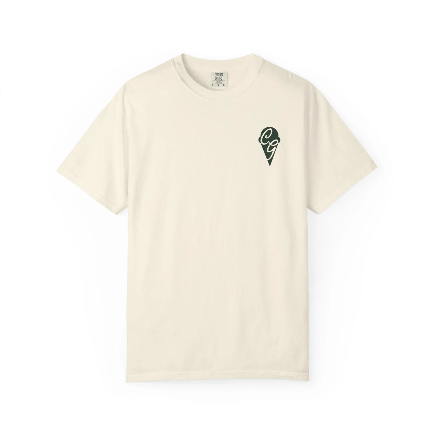 Ivory T-Shirt | Comfort Colors — Cocco's Gelato | Handcrafted