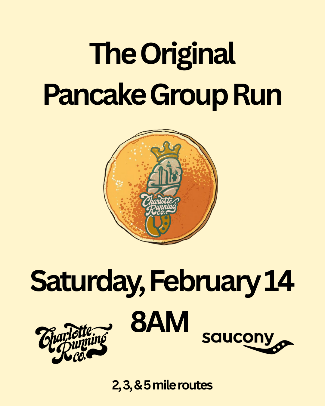 Pancake Group Run w/ Saucony