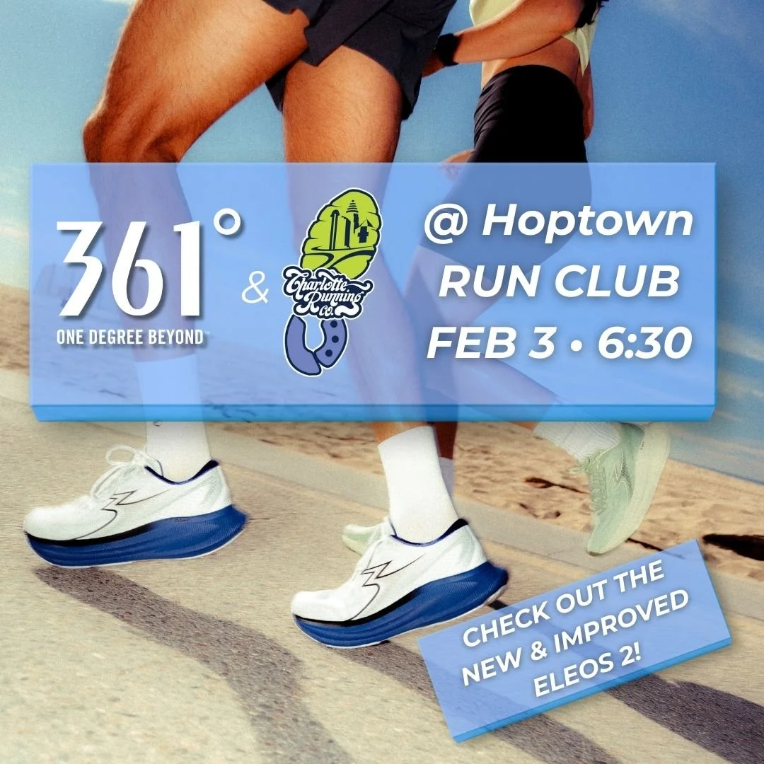 Run Club Demo at HopTown with 361º Shoes