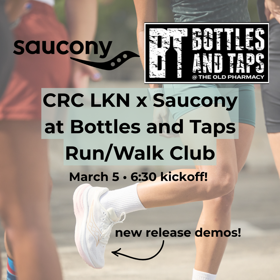 Bottles and Taps Run Club demo with Saucony