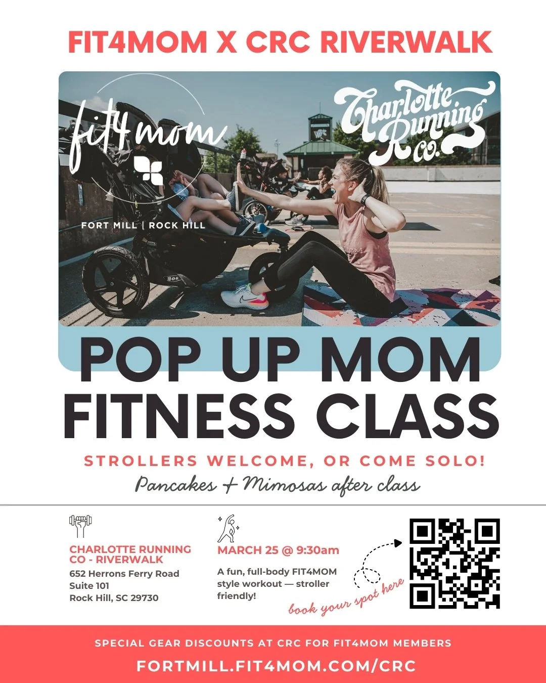 Fit 4 Mom Pop up Fitness Class