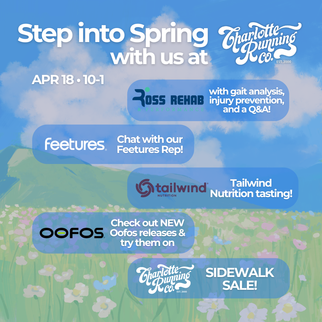 Stepping into Spring at CRC with Ross Rehab and featuring OOfos, Features and Tailwind