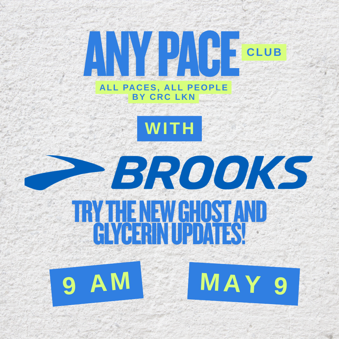 Any Paces Run Club x Brooks
