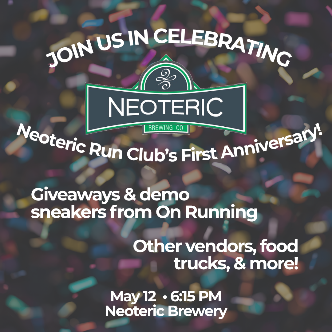 First Anniversary Celebration with Neoteric Run Club x ON