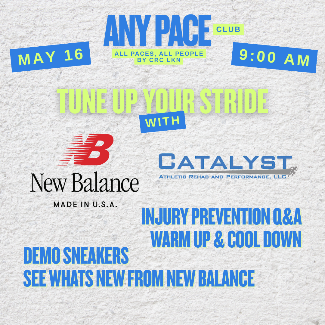 Any Paces Run Club x New Balance and Miranda from Catalyst 