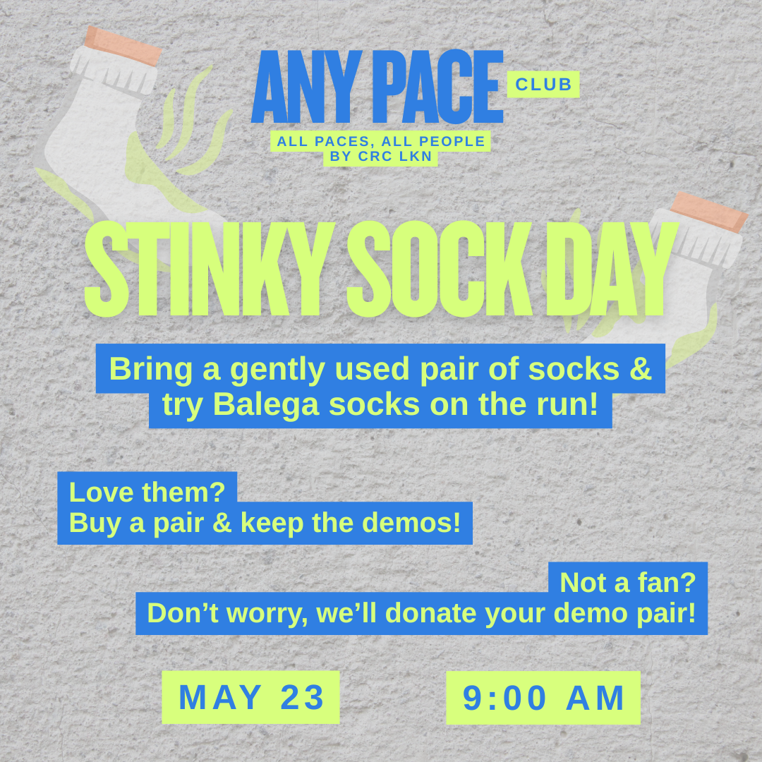 Any Paces Run Club x Balega 