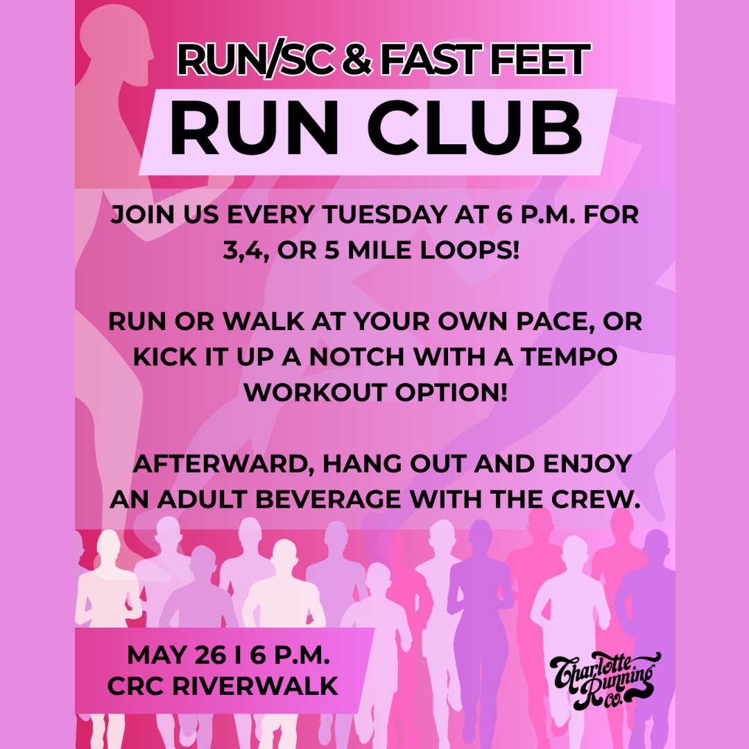 Tune up Tuesday with RunSC and Fast Feet Run Club 