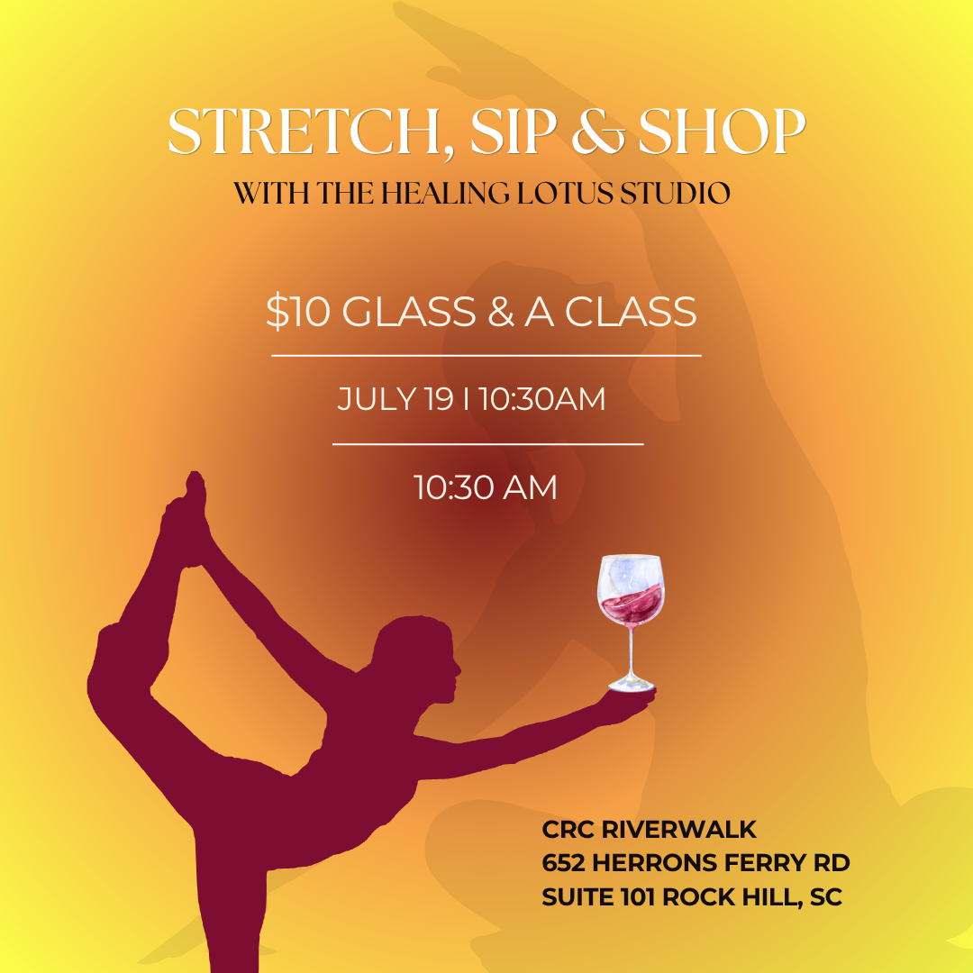 Stretch, Sip, and Shop