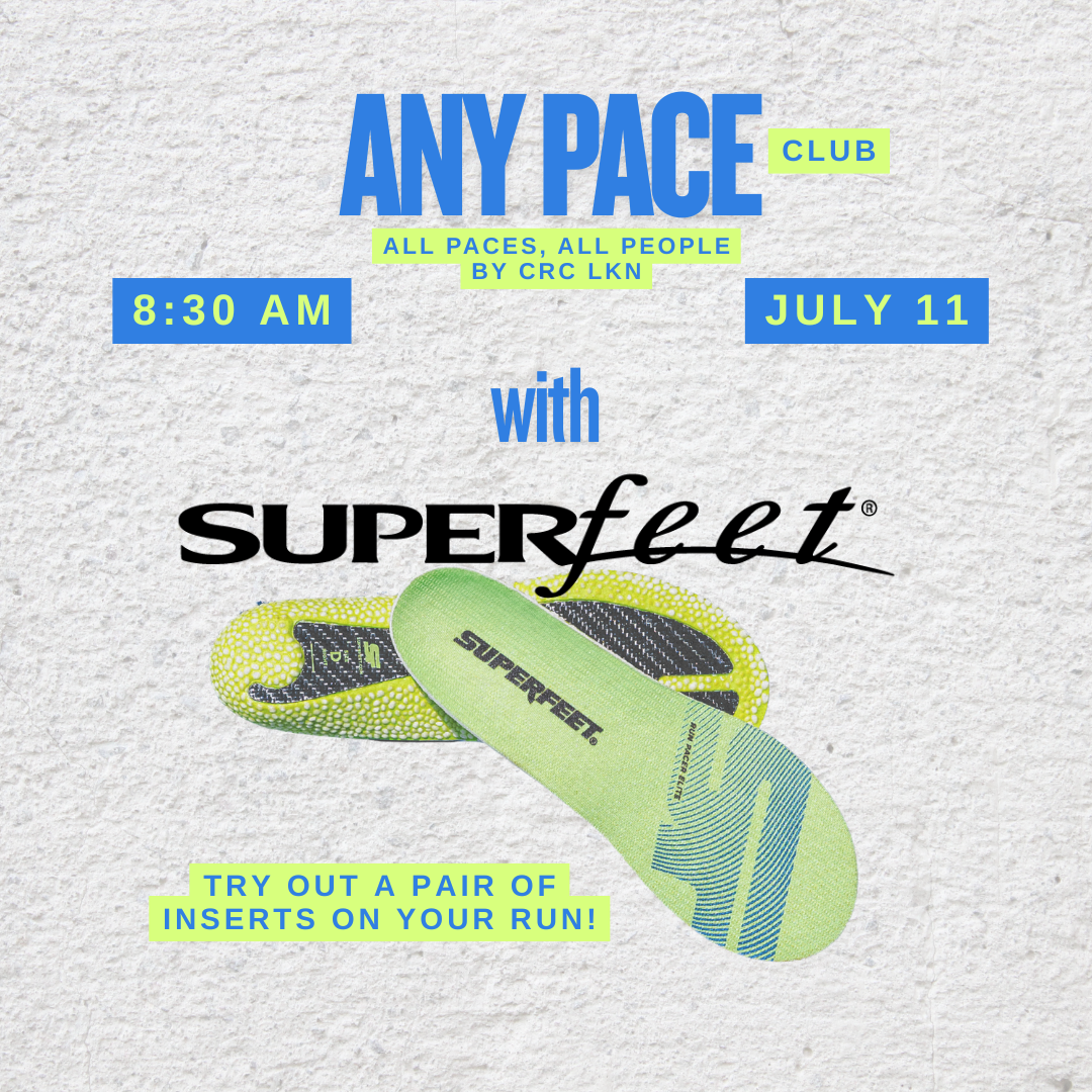 Any Pace Run Club weekly meet up with Superfeet