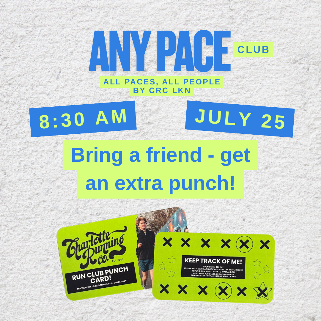 Any Pace Run Club Weekly Meet Up- Bring a Friend Day