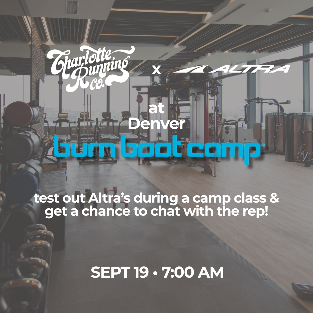 Altra Demo and post class chat with Burn Bootcamp Denver