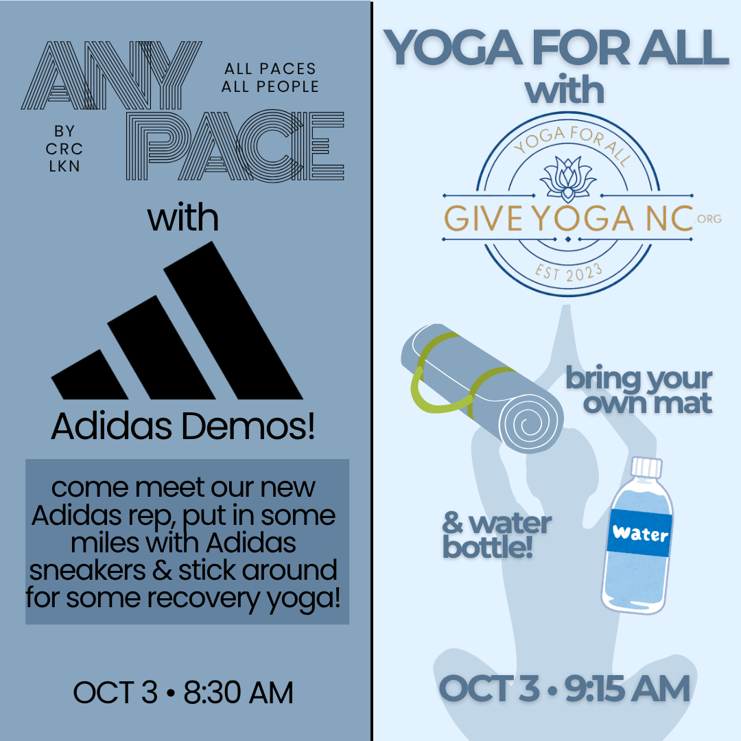 Any Pace Weekly Meet Up and Yoga and Demo with Adidas