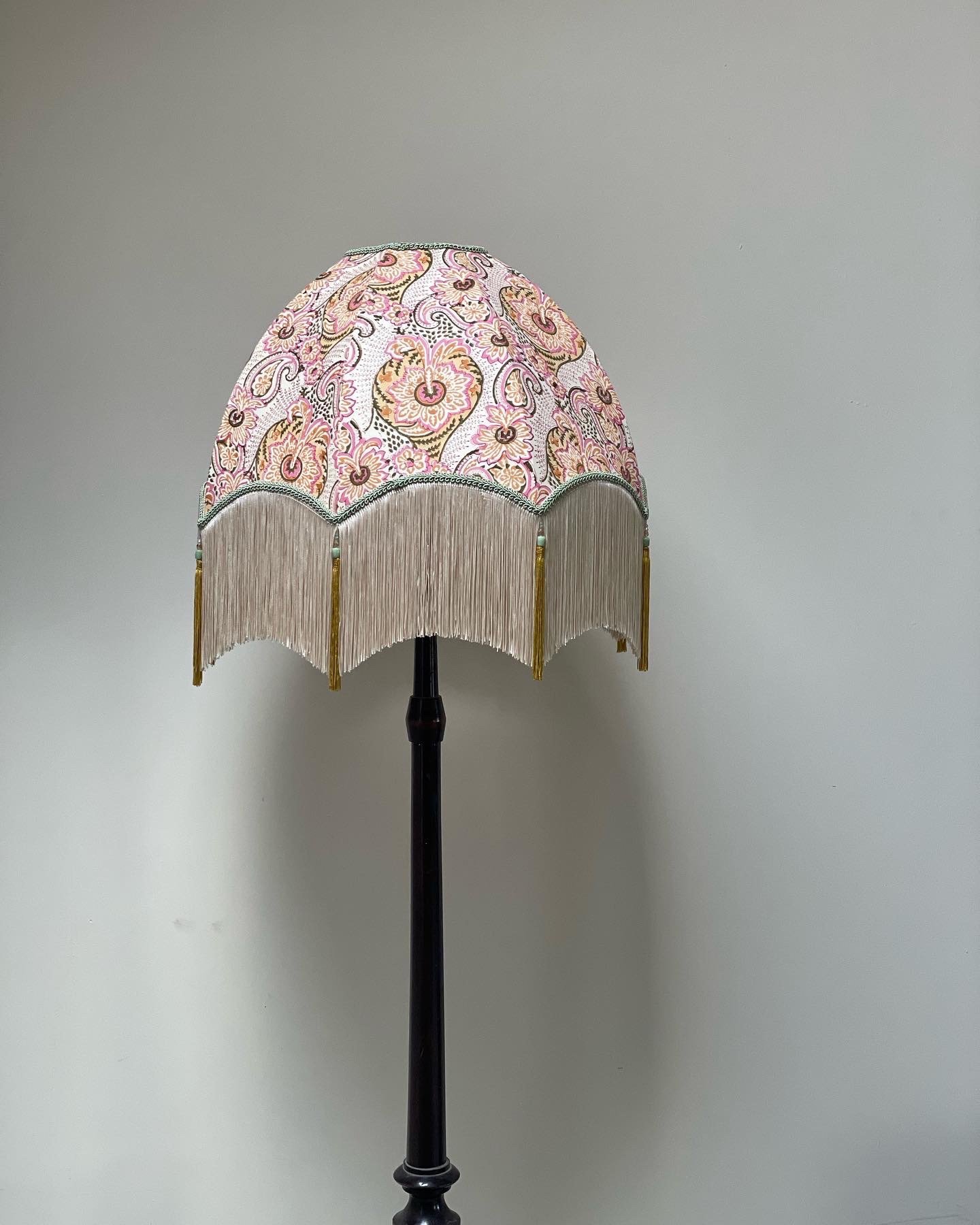 16" umbrella frame in block print cotton