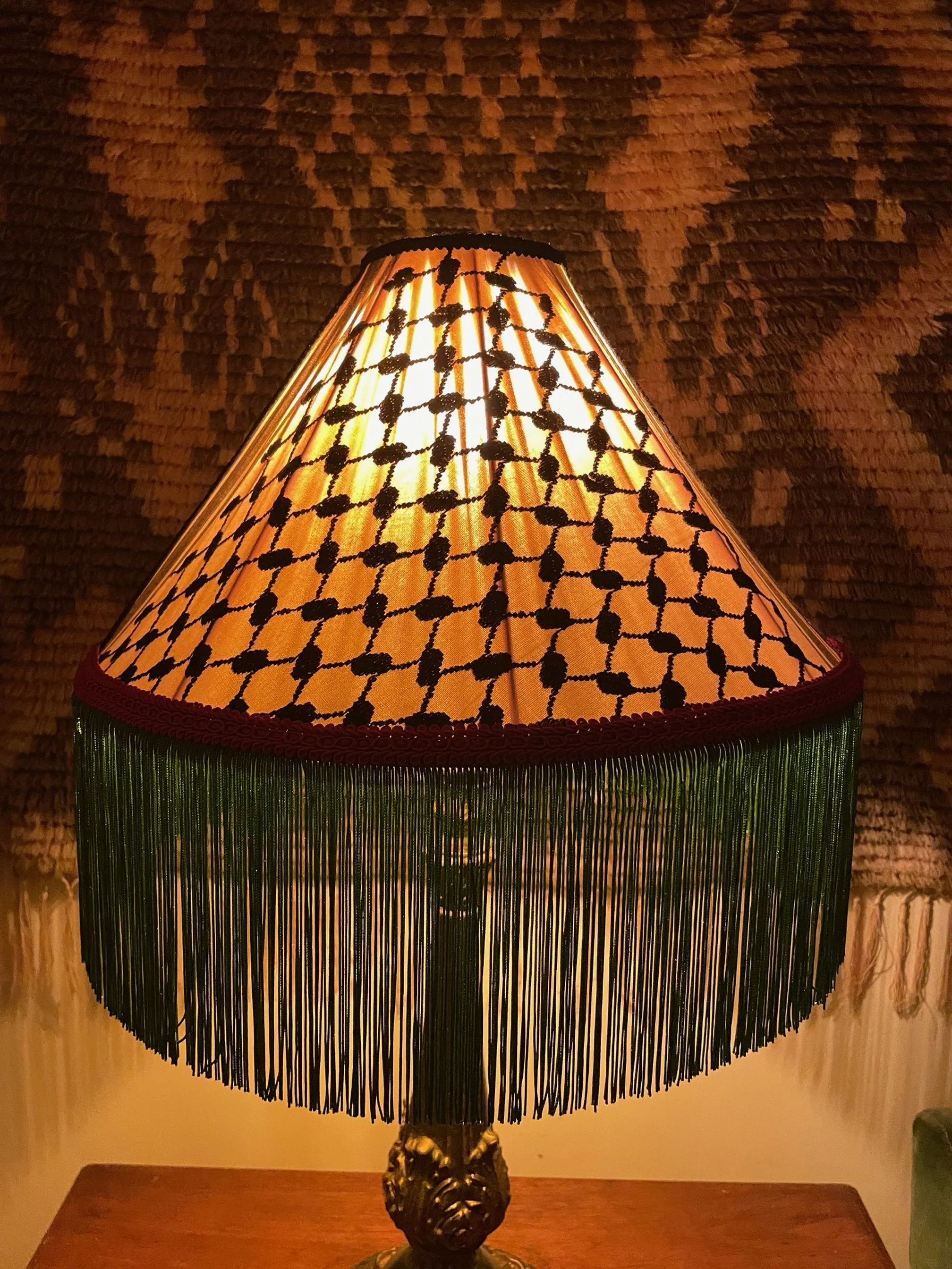 Keffiyeh Cone - Proceeds of this sale will go to @nurse_hammam 